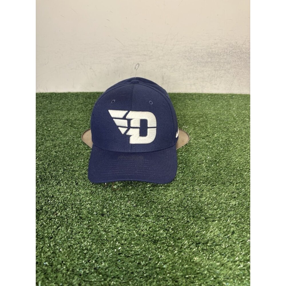 Dayton Flyers hat cap fitted one size OSFA blue white nike basketball classic99 - Picture 2 of 10